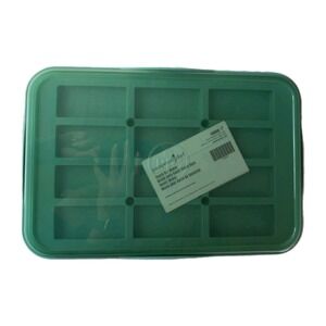 Pampered Chef SNACK BAR MAKER SET 100000 15" x 10" Silicone Pan Lid & Server